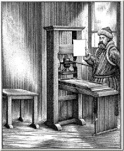 Imprenta de Johannes Gutenberg