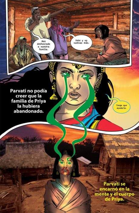 Priya, primera superheroína de cómic en luchar contra la Violencia de Género en India 2