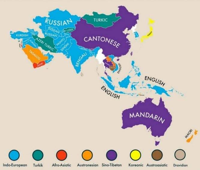 Sorpréndete al descubrir cuál es la segunda lengua más hablada en cada país 5