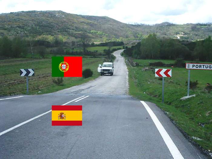 Frontera entre España y Portugal