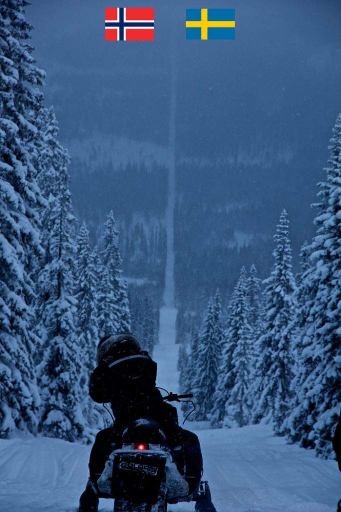 Frontera entre Noruega y Suecia
