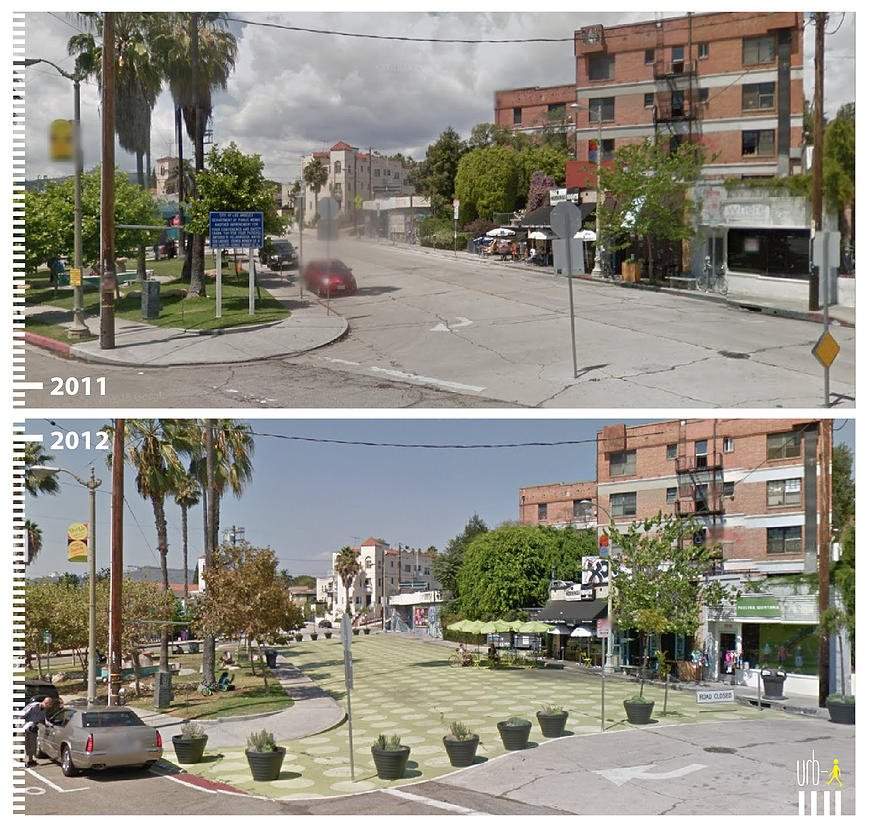 Griffith Park Boulevard, Los Angeles, California, US.