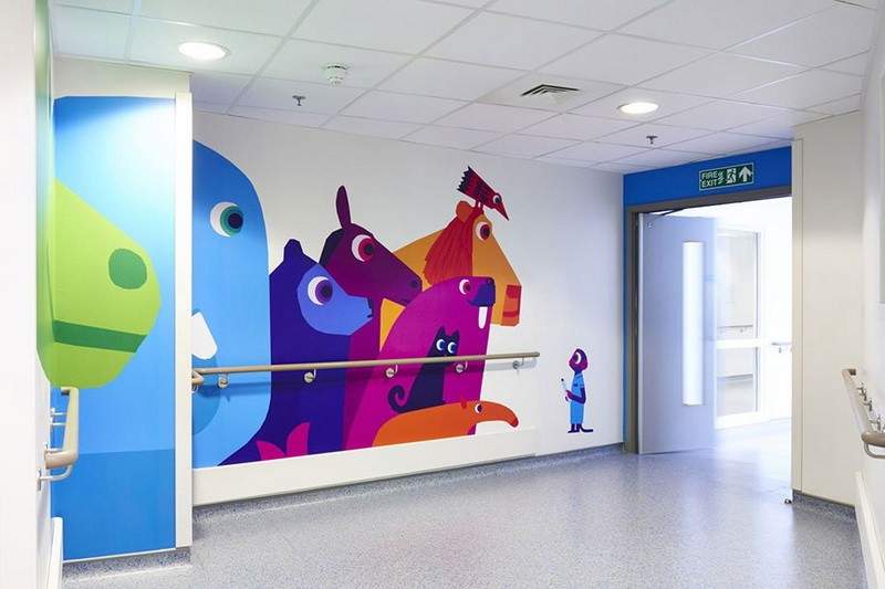 Hospitales llenos de colores: Hospital Real Infantil de Londres