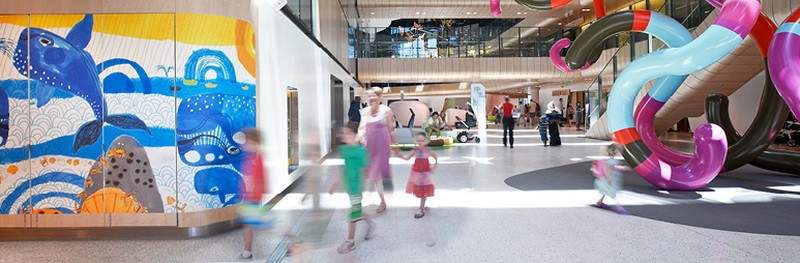 Hospitales llenos de colores: Hospital Infantil de Melbourne