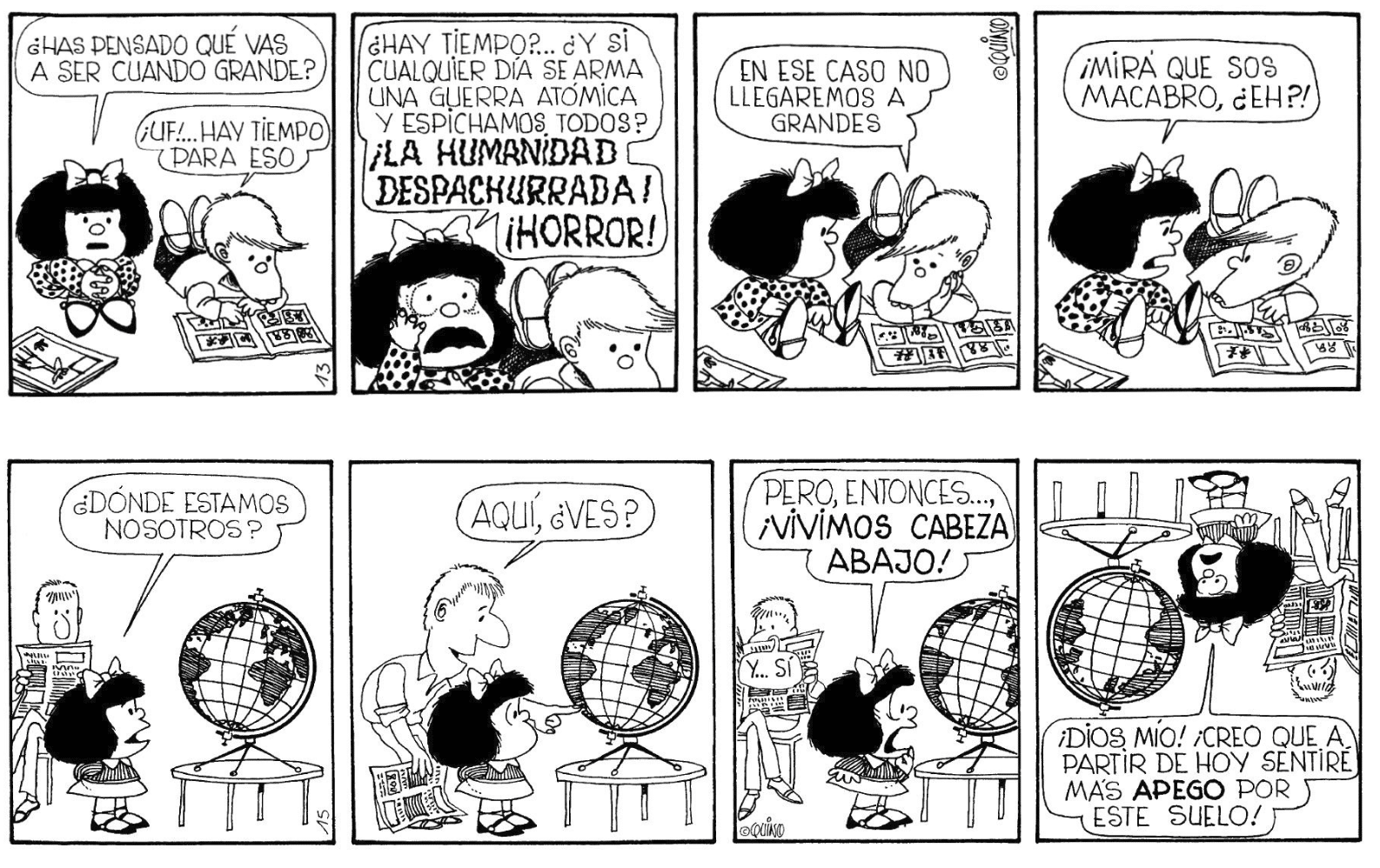 Las 10 mejores frases de Mafalda sobre el dinero 63