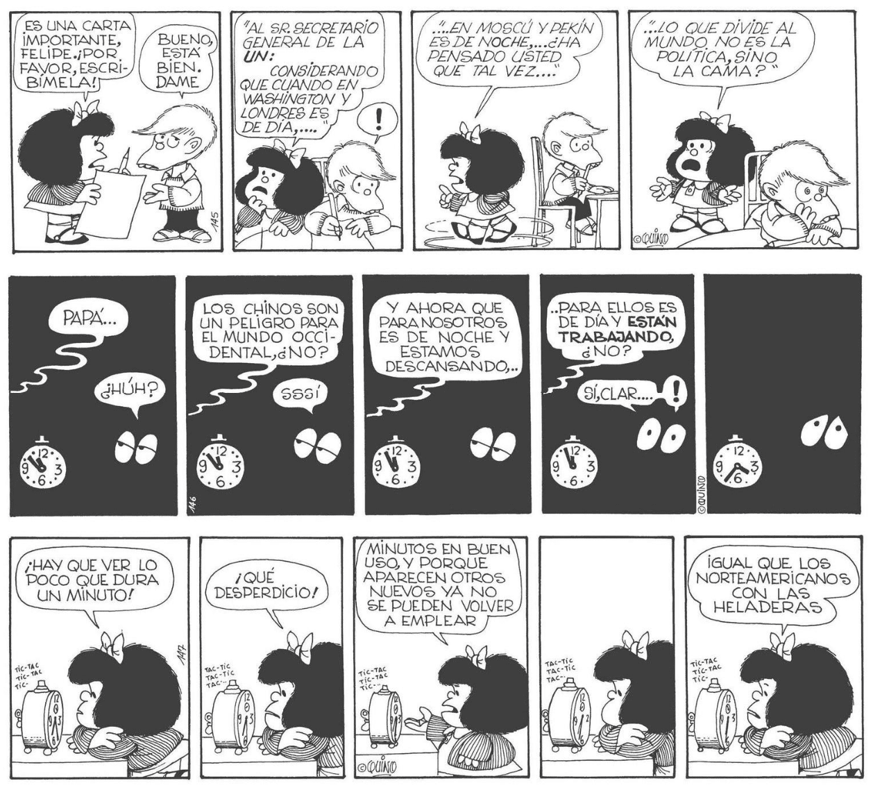 Las 10 mejores frases de Mafalda sobre el dinero 51