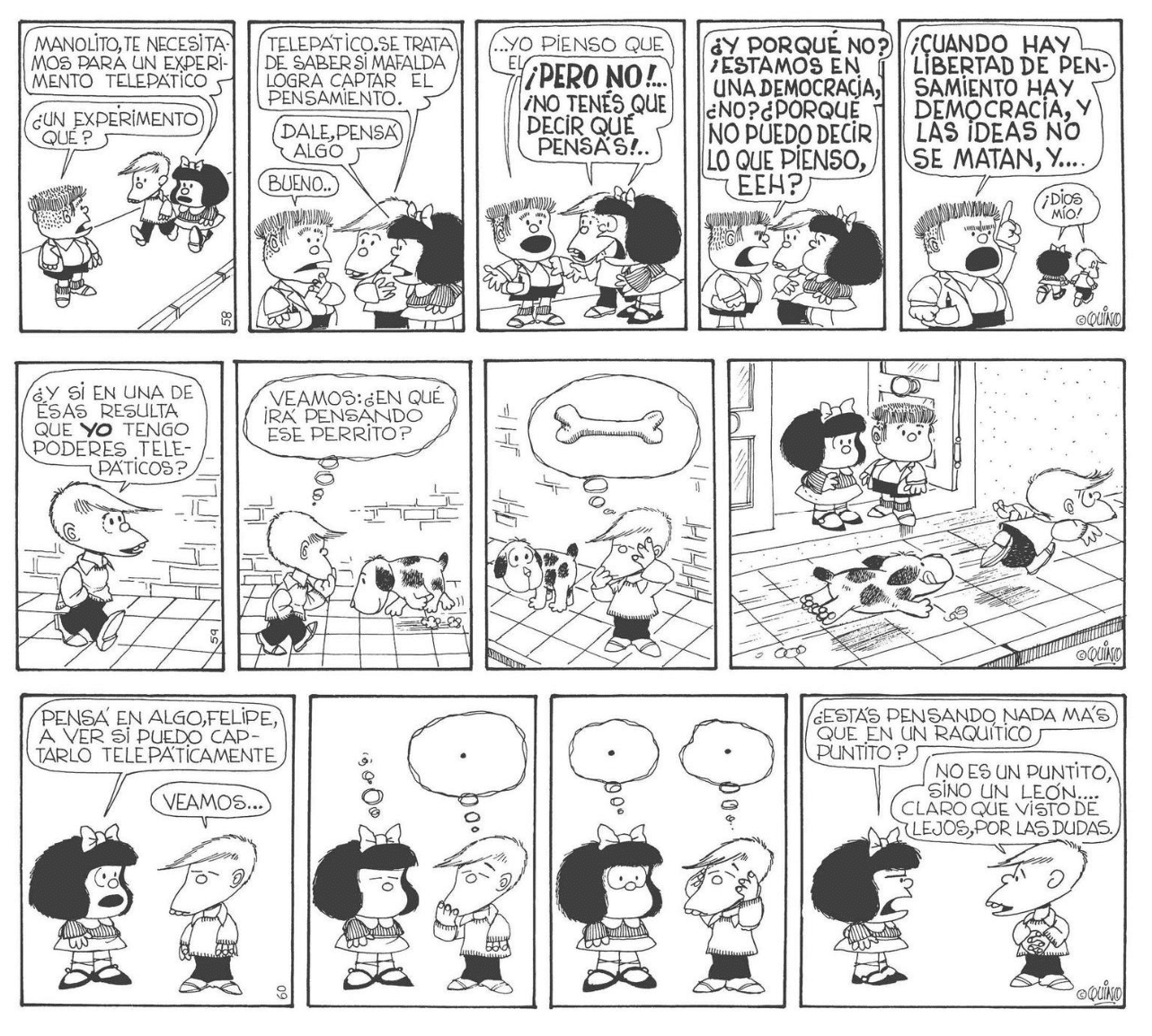 Los invidentes también podrán disfrutar de los cómic de Mafalda, ¡por fin en braille! 20