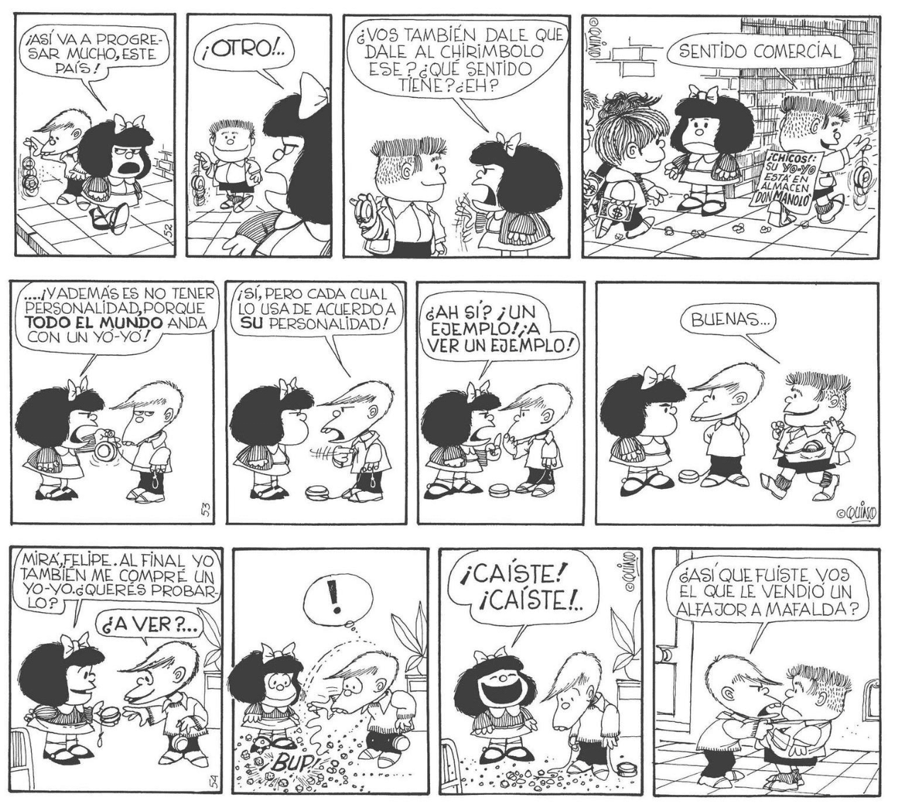 Las 10 mejores frases de Mafalda sobre el dinero 20