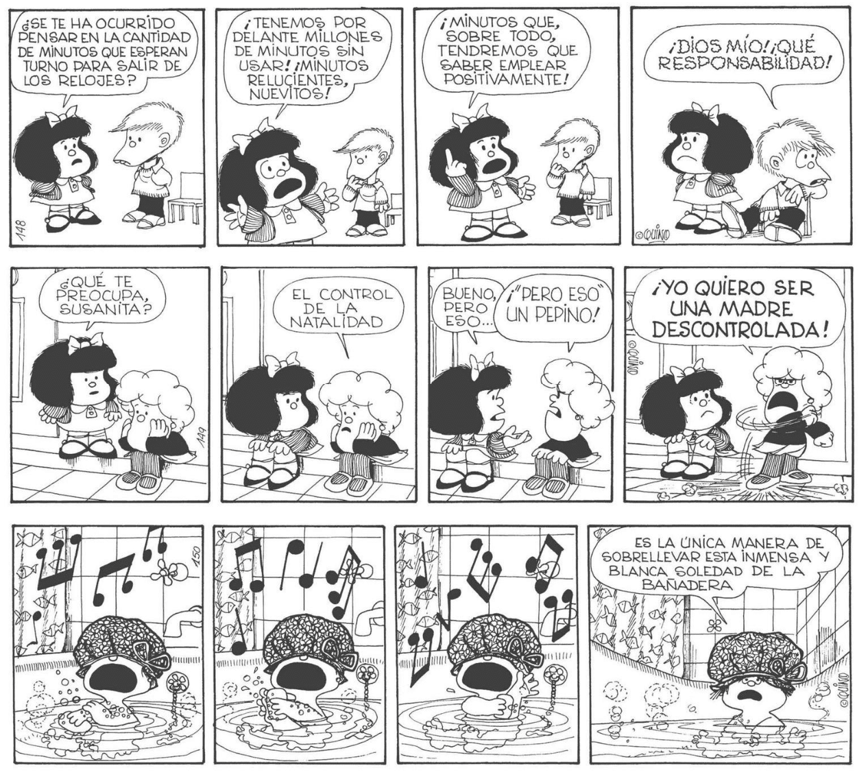 Publican una edición especial con las mejores tiras feministas de Mafalda 54