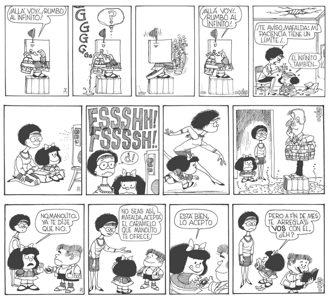 Los invidentes también podrán disfrutar de los cómic de Mafalda, ¡por fin en braille! 11