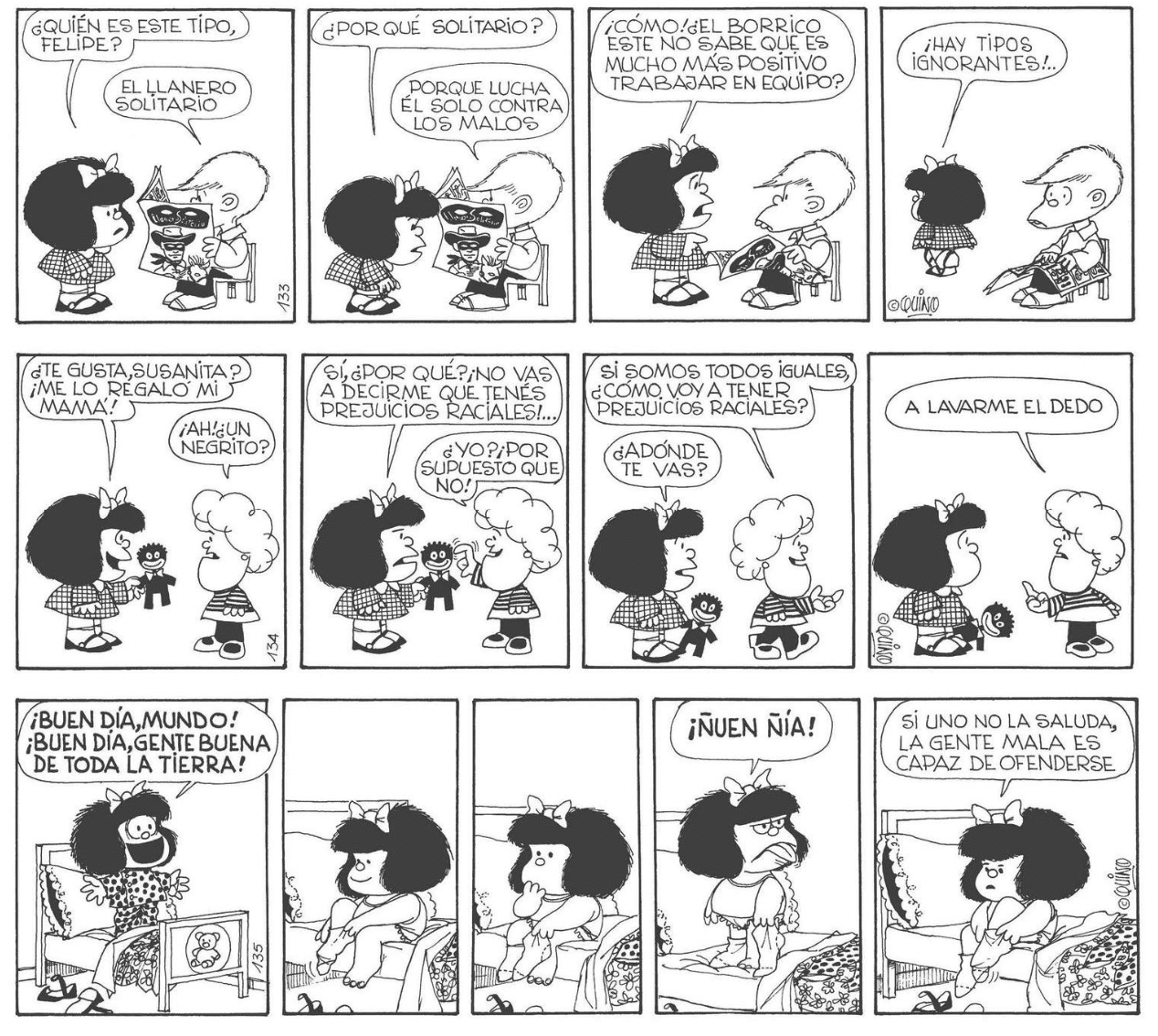 Publican una edición especial con las mejores tiras feministas de Mafalda 49