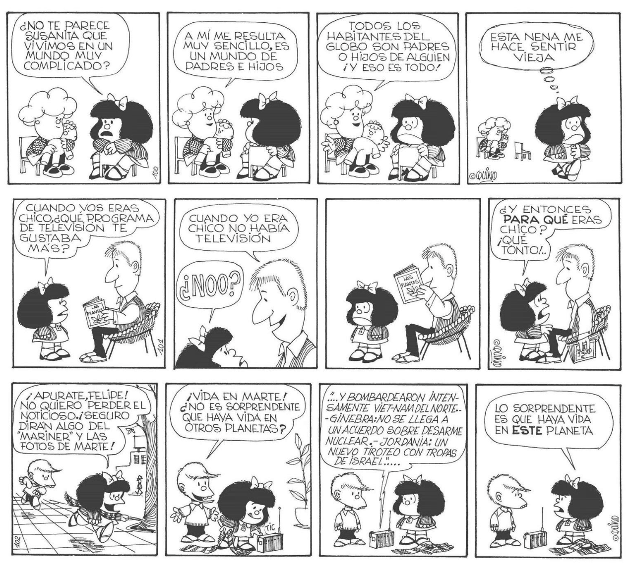 Los invidentes también podrán disfrutar de los cómic de Mafalda, ¡por fin en braille! 34