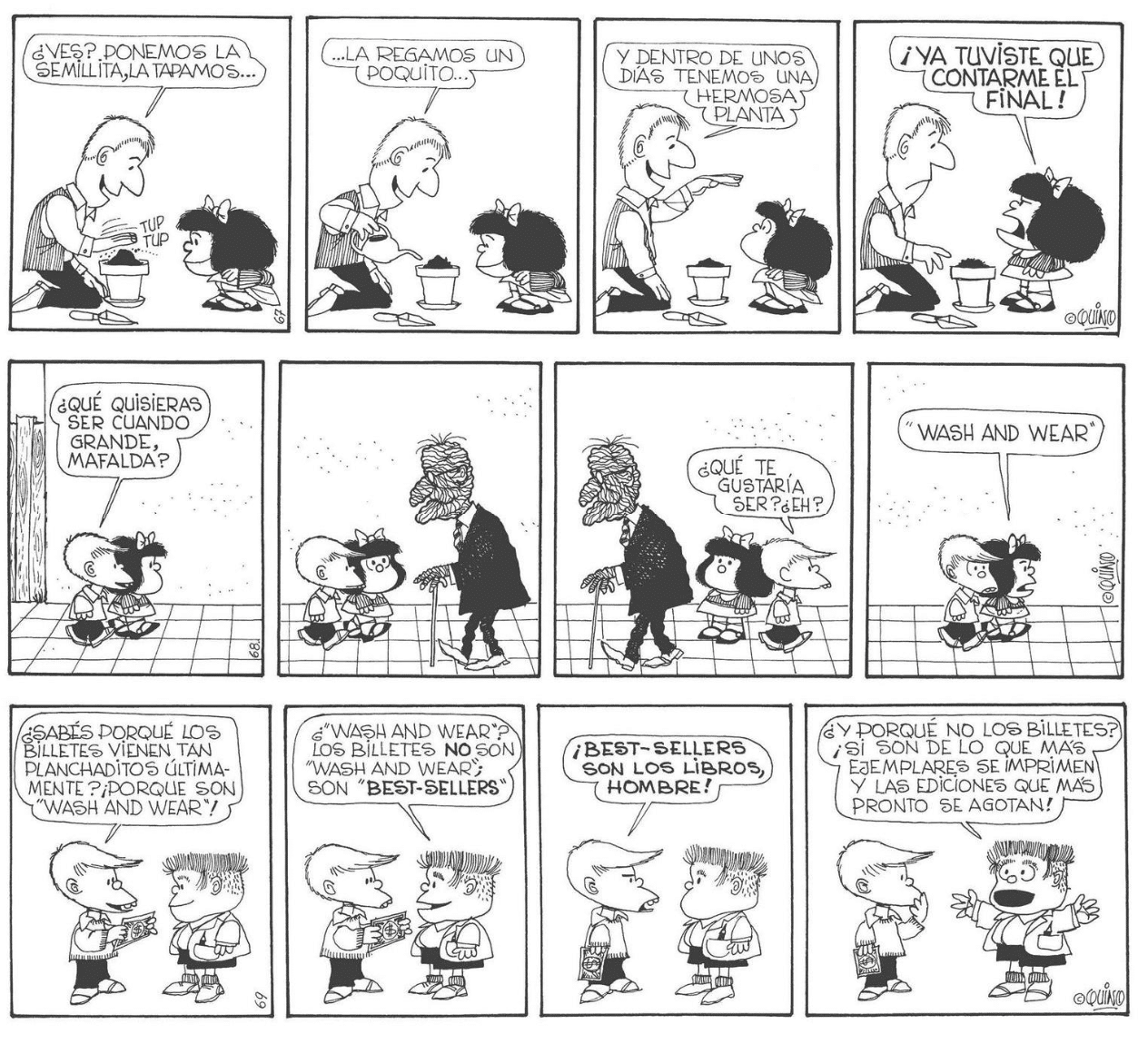Los invidentes también podrán disfrutar de los cómic de Mafalda, ¡por fin en braille! 23