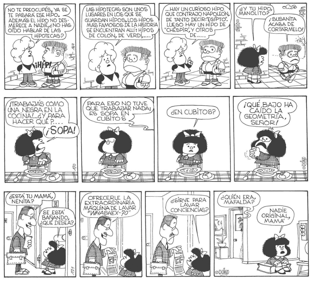 Las 10 mejores frases de Mafalda sobre el dinero 59