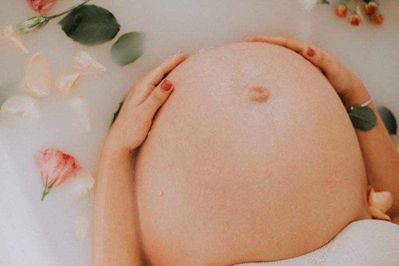pregnant-woman-sitting-on-bathtub-3094435 3