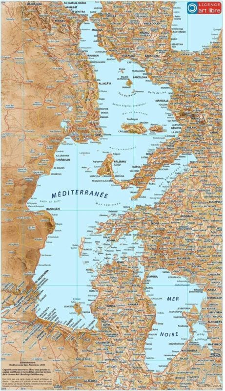 mapa vertical del mediterraneo 3