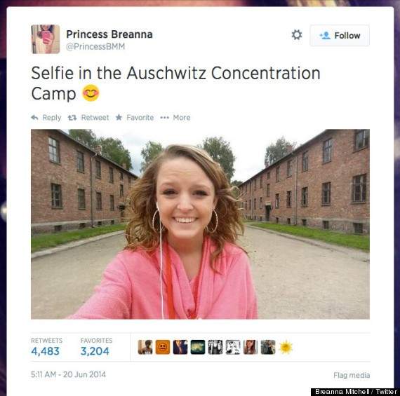 Un artista pone "en su sitio" a todos los que realizan selfies irrespetuosos con el Holocausto 7