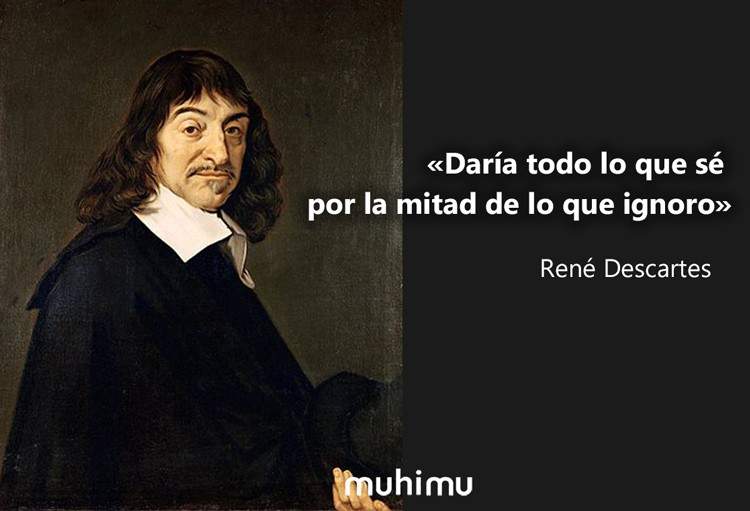 15 frases de René Descartes sobre el bien, la alegría, el conocimiento y la verdad 1