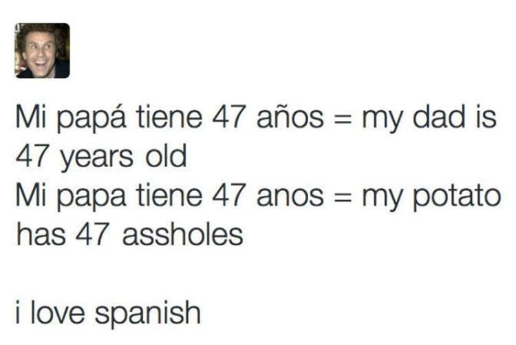 La prueba definitiva de que el español es el idioma más complejo del mundo. ¡Demostrado! 2