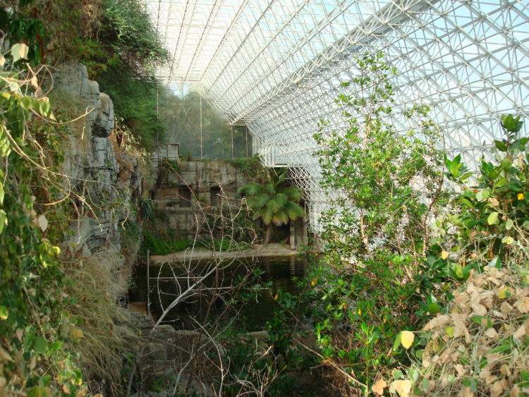 El proyecto Biosfera 2, preparando los huertos que se cultivarán en Marte 1