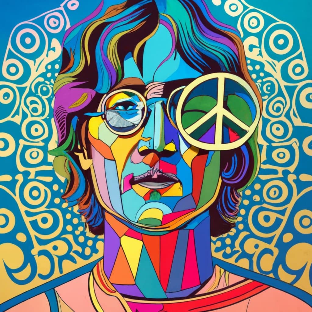 Durante su tiempo en The Beatles, John Lennon adoptó la moda de trajes elegantes y peinados más formales, pero en su fase posterior, optó por un estilo más relajado y desenfadado.







