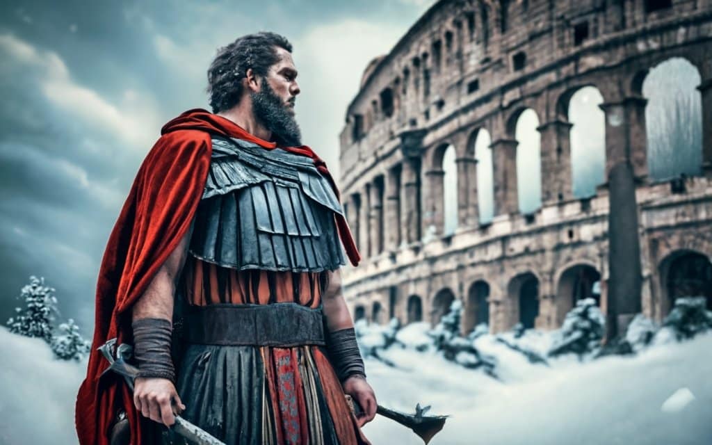 Invierno en el Imperio Romano