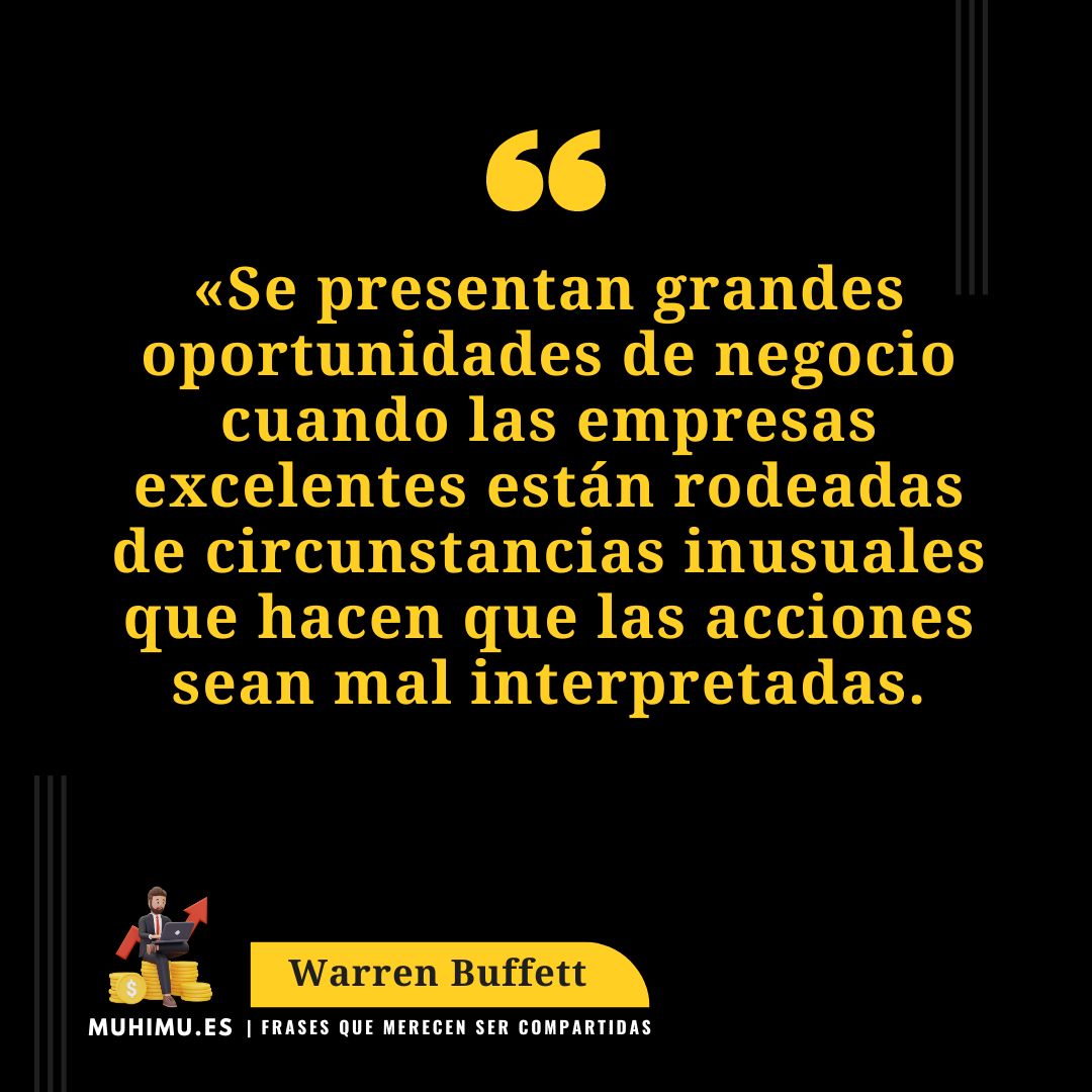 101 frases EXPLICADAS de Warren Buffett. Biografía resumida, ideas y pensamientos claves que cambiaron su vida 7