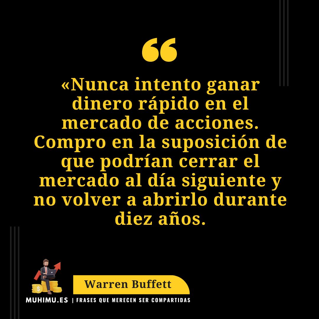 101 frases EXPLICADAS de Warren Buffett. Biografía resumida, ideas y pensamientos claves que cambiaron su vida 19