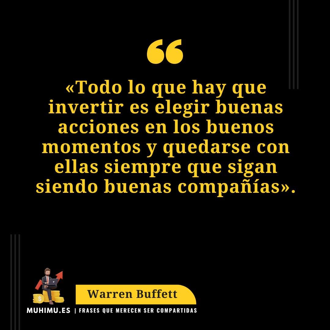 101 frases EXPLICADAS de Warren Buffett. Biografía resumida, ideas y pensamientos claves que cambiaron su vida 30