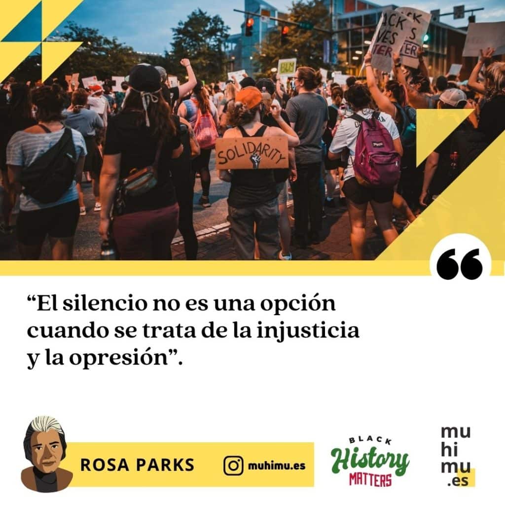 101 frases inspiradoras de Rosa Parks, su activismo pacífico y una breve Biografía 15