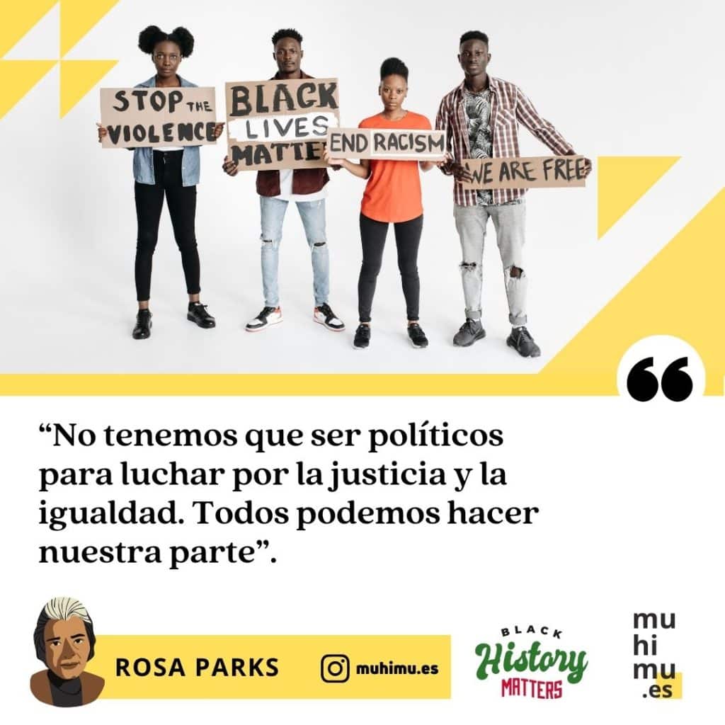 101 frases inspiradoras de Rosa Parks, su activismo pacífico y una breve Biografía 13