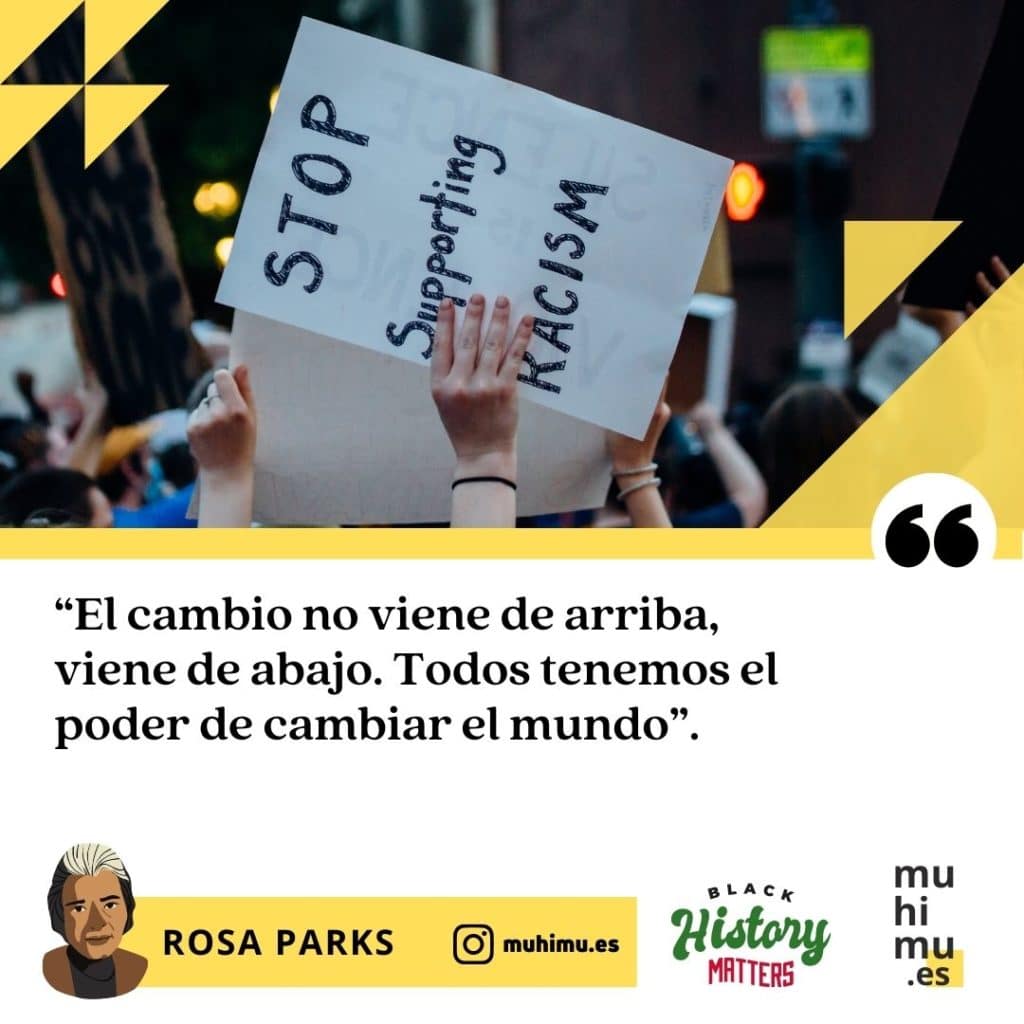 101 frases inspiradoras de Rosa Parks, su activismo pacífico y una breve Biografía 12