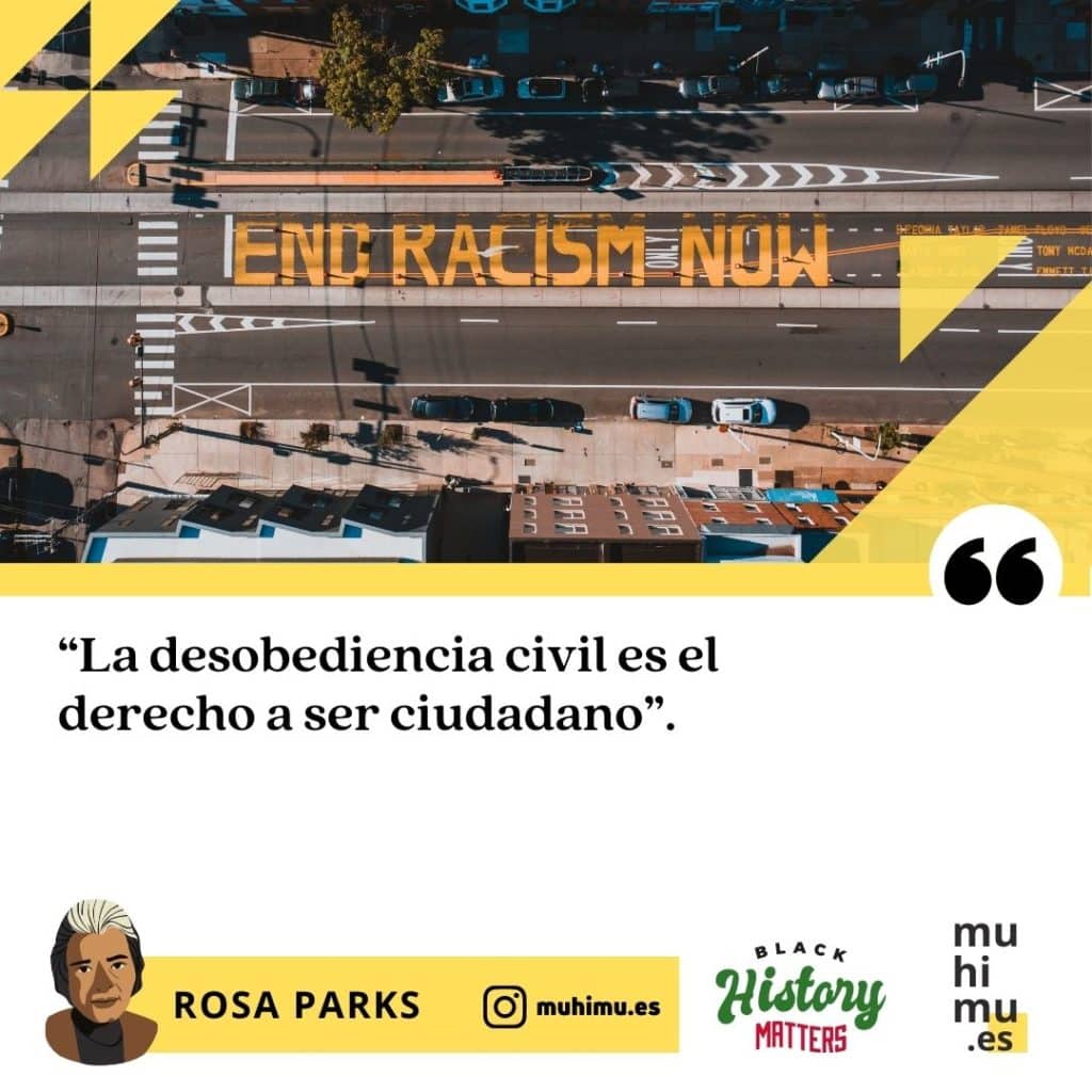 101 frases inspiradoras de Rosa Parks, su activismo pacífico y una breve Biografía 10