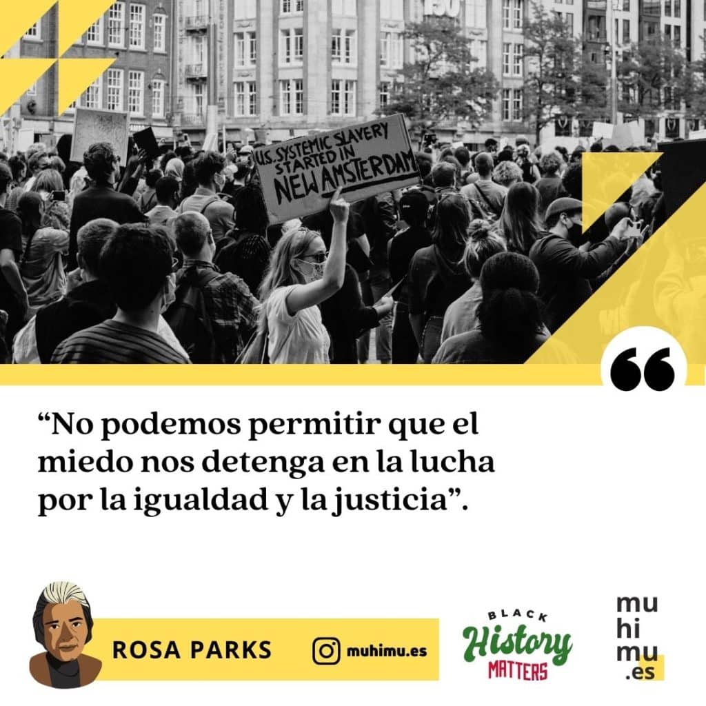101 frases inspiradoras de Rosa Parks, su activismo pacífico y una breve Biografía 27