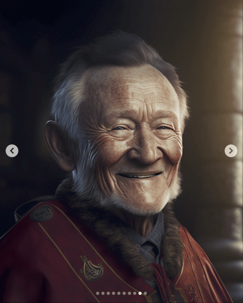 Personajes de la saga Harry Potter recreados como bebés y ancianos según la IA 10