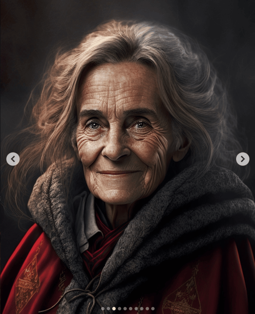 Personajes de la saga Harry Potter recreados como bebés y ancianos según la IA 4