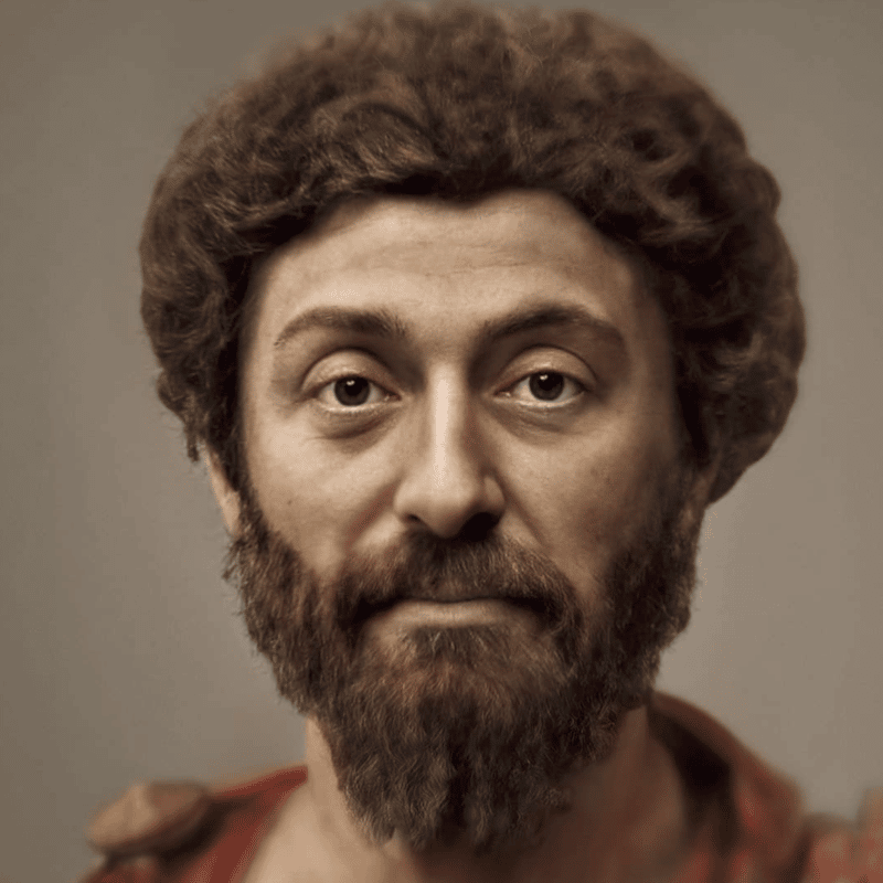 Marcus Aurelius(121-180AD) Emperor philosopher 1