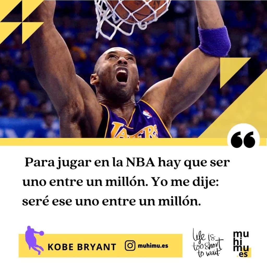 101 frases de Kobe Bryant para entender la mentalidad de la mamba 15