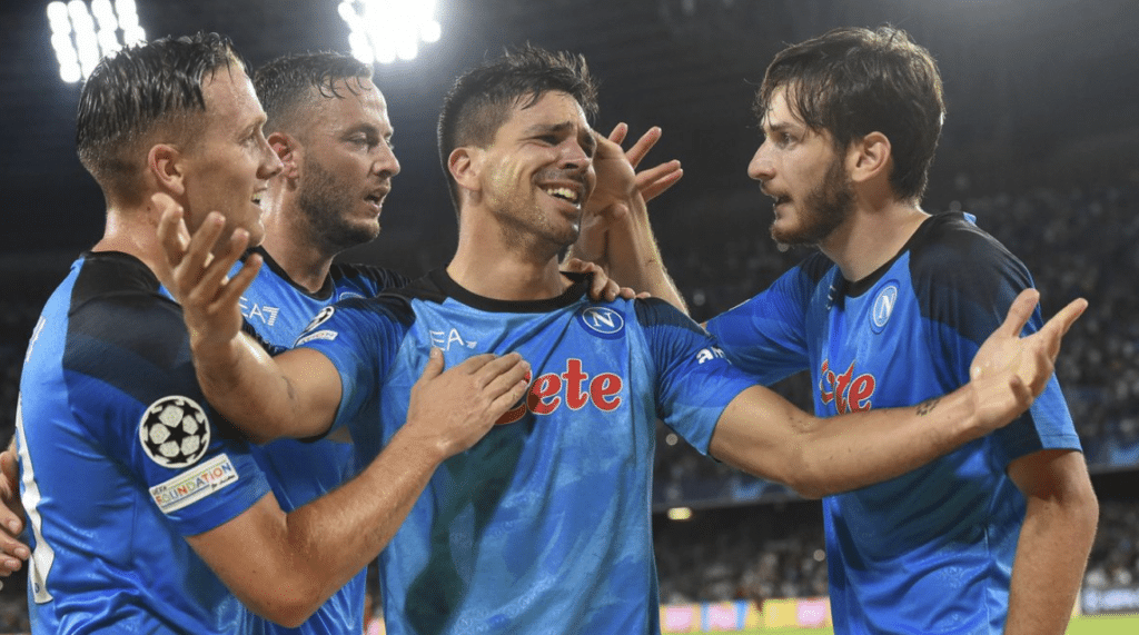 Napoli posee el récord de la fase de grupos de la Champions League 2022/2023 1
