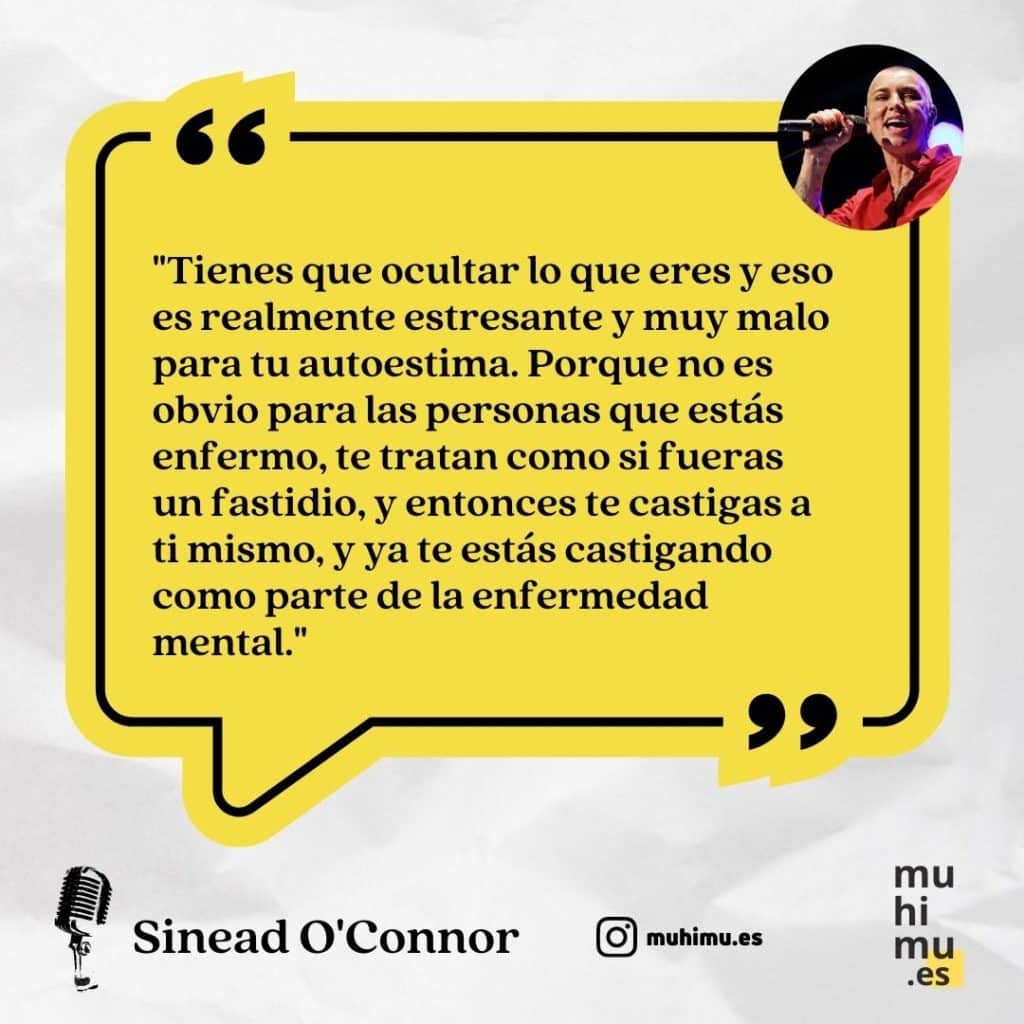 Frases y legado musical de la artista irlandesa Sinéad O'Connor 9