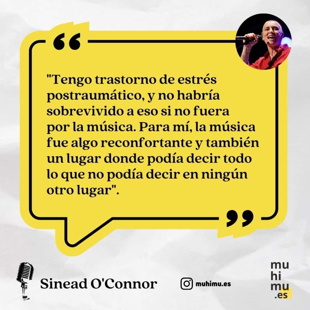 Frases y legado musical de la artista irlandesa Sinéad O'Connor 5