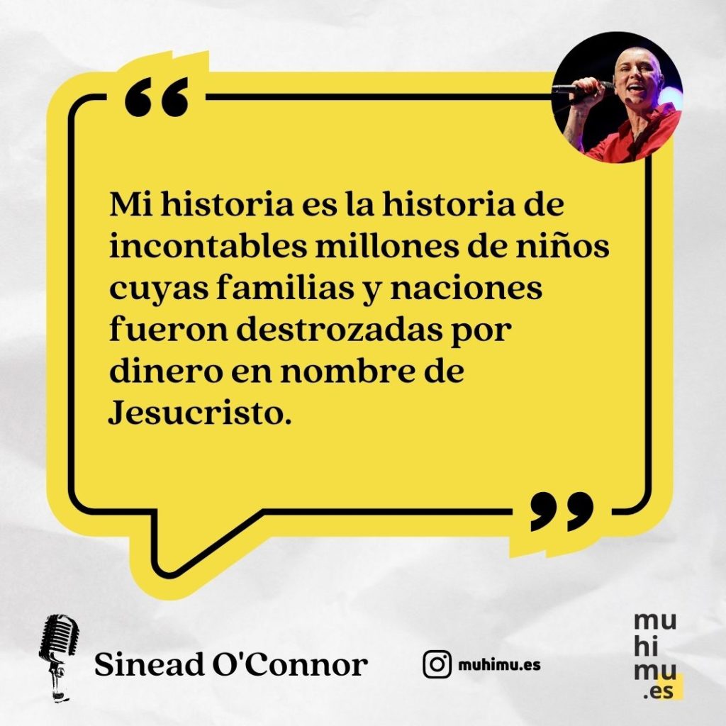 Frases y legado musical de la artista irlandesa Sinéad O'Connor 3