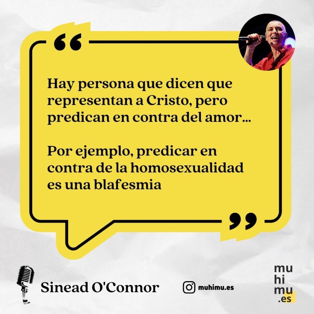 Frases y legado musical de la artista irlandesa Sinéad O'Connor 2