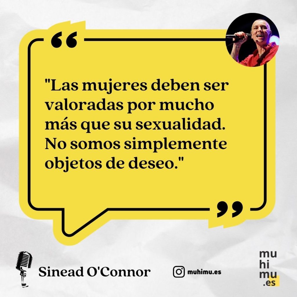 Frases y legado musical de la artista irlandesa Sinéad O'Connor 17