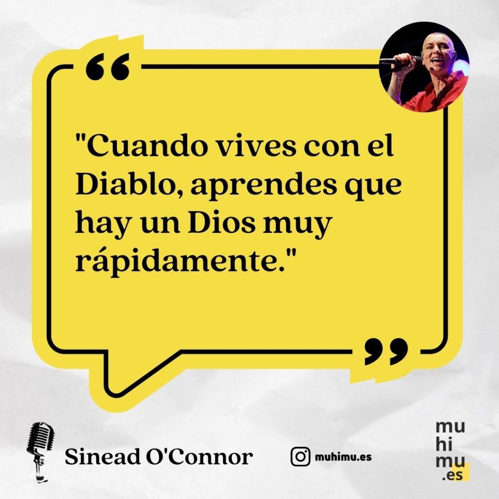 Frases y legado musical de la artista irlandesa Sinéad O'Connor 13