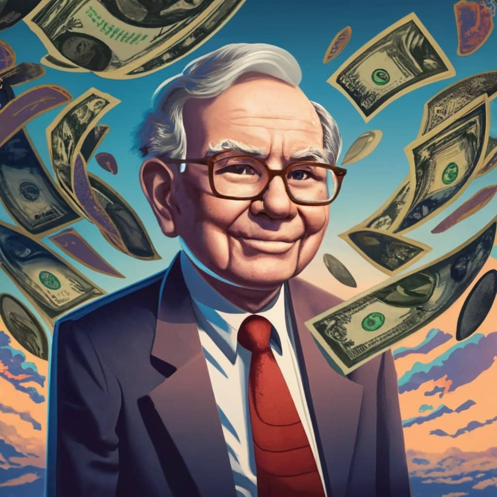 La sabiduría en una imagen: Warren Buffett, gracias a la inteligencia artificial.
