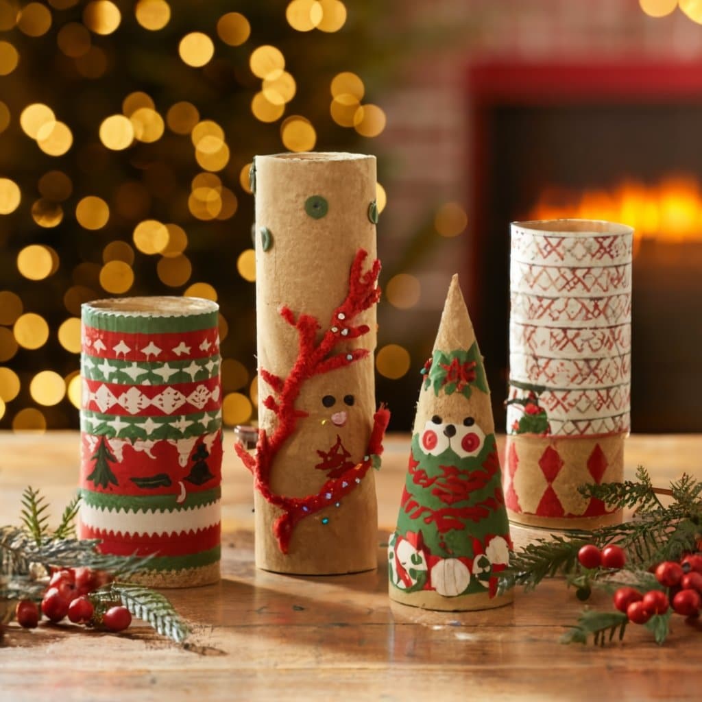 5 ideas para decorar una Caja de cartón para Navidad - Crear Para