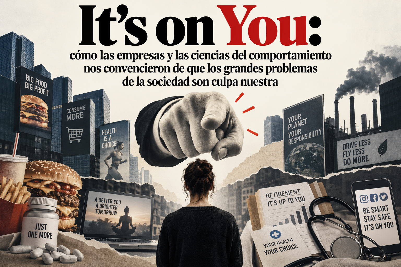 It’s on You: cómo las empresas y las ciencias del comportamiento nos convencieron de que los grandes problemas de la sociedad son culpa nuestra